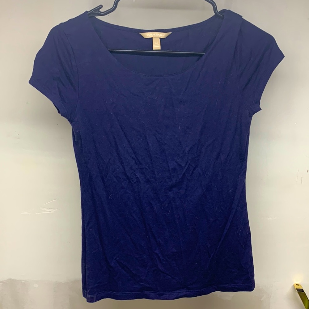 Banana Republic XS Navy Tee